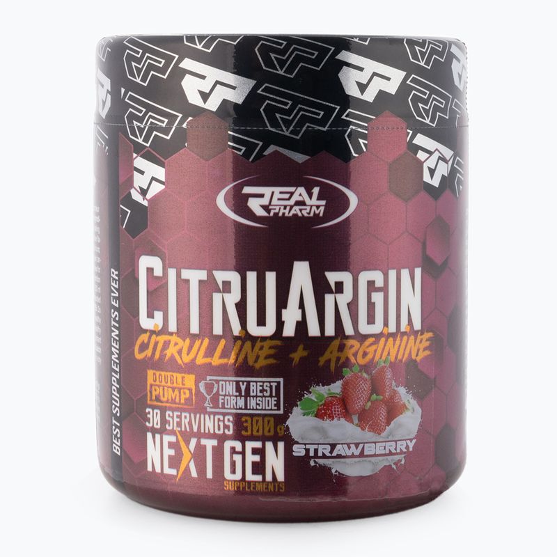 Citrulin Real Pharm CitruArgin + arginin 300g jahoda 714824