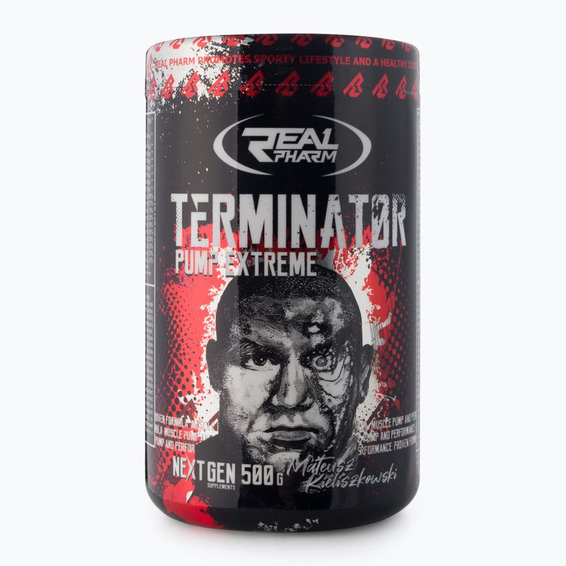 Předtréninkový přípravek Real Pharm Terminator 500g hrozno 715029