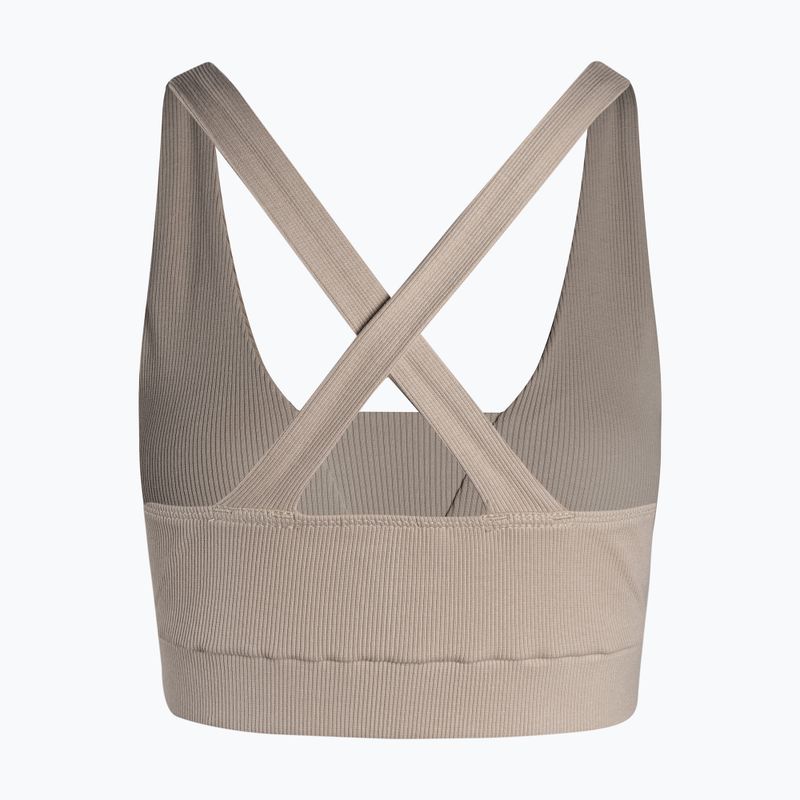 Fitness podprsenka Carpatree Mellow Rib béžová CPW-SB-179-BE 2