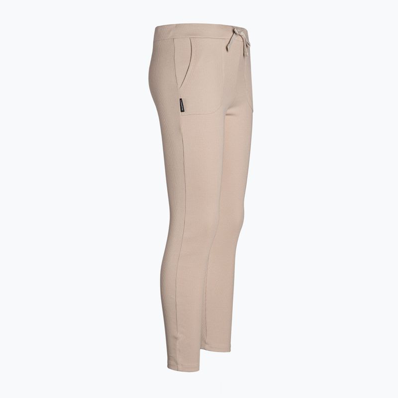 Dámské teplákové kalhoty Carpatree Rib béžové CPW-SWE-192-BEY 3