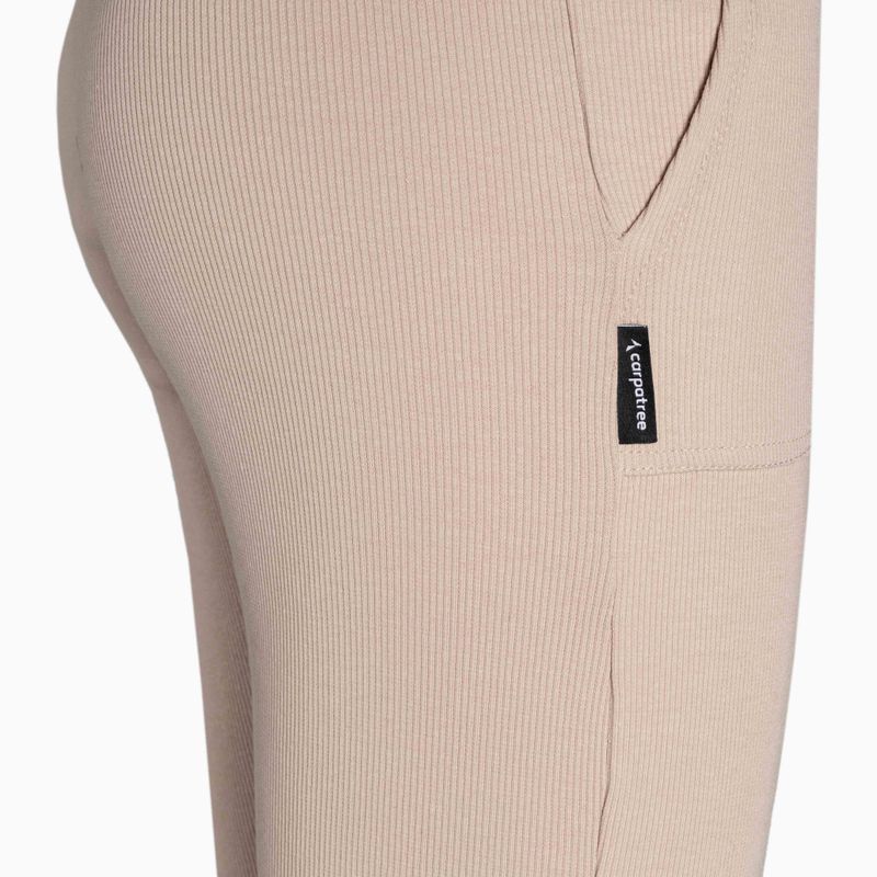 Dámské teplákové kalhoty Carpatree Rib béžové CPW-SWE-192-BEY 4