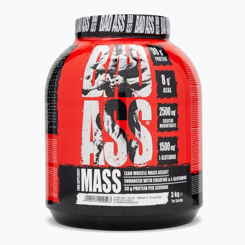 Gainer Fitness Authority Bad Ass Mass 3 kg cookies with cream