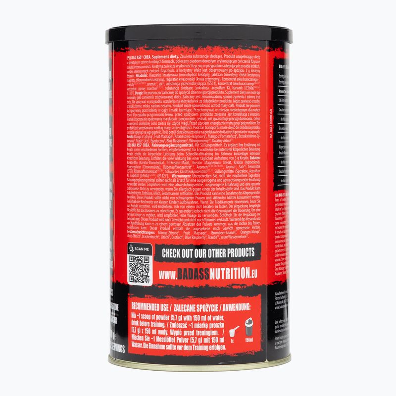 Fitness Authority Bad Ass Crea 300 g ovocná masáž 3