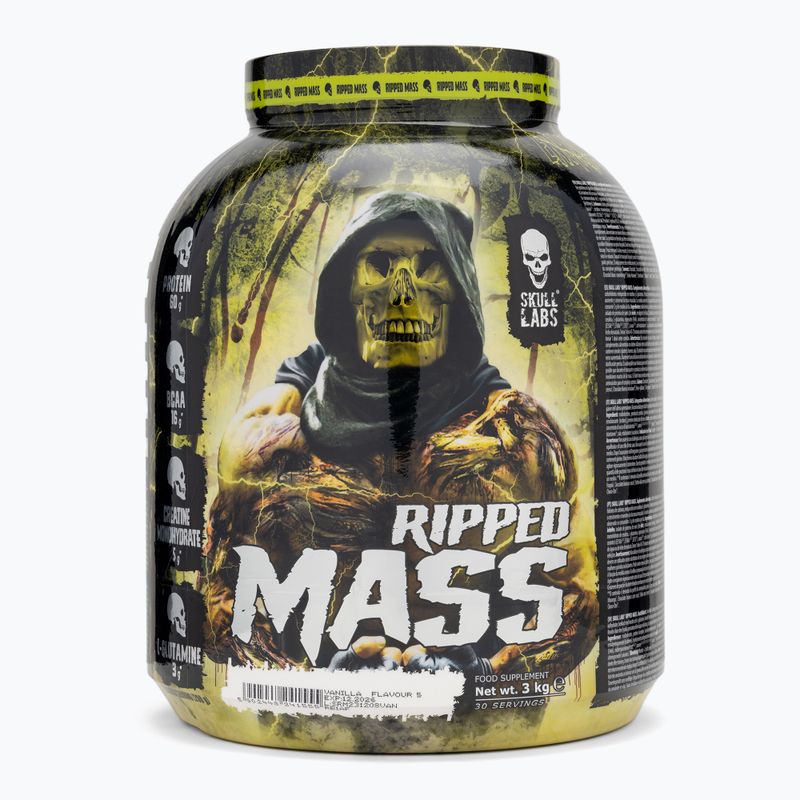 Fitness Authority Gainer Skull Labs Ripped 3 kg vanilka