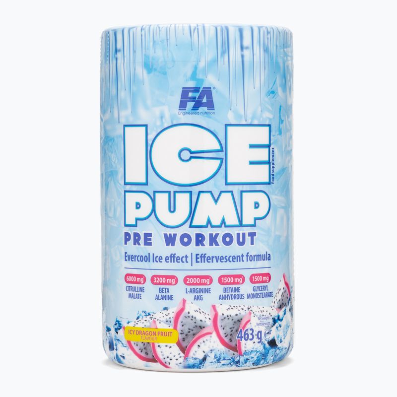 Fitness Authority předtréninkový Fa Ice Pump Pre Workout 463 g ledové dračí ovoce