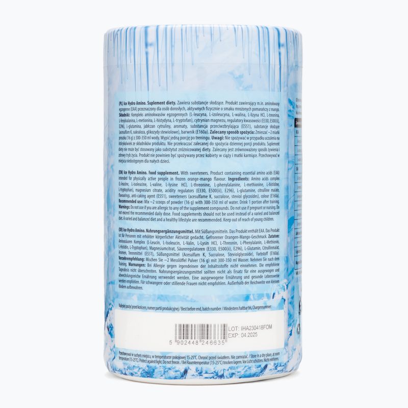 Fitness Authority aminokyseliny Fa Ice Hydro Amino 480 g oranžová/mango 3