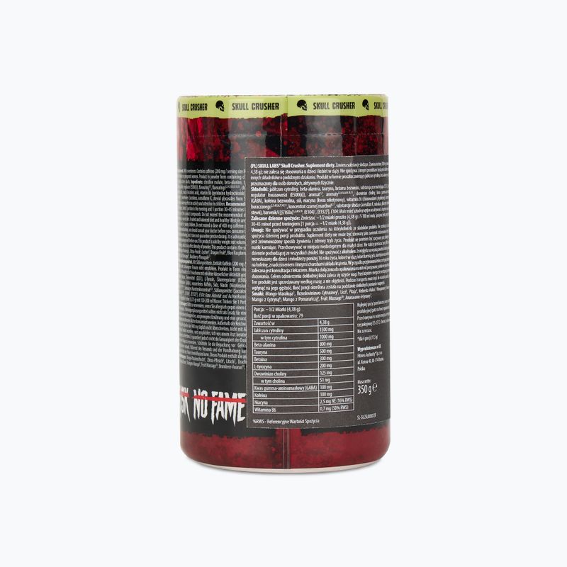 Předtréninkový přípravek Fitness Authority Skull Crusher 350 g kyselý watermelon 2