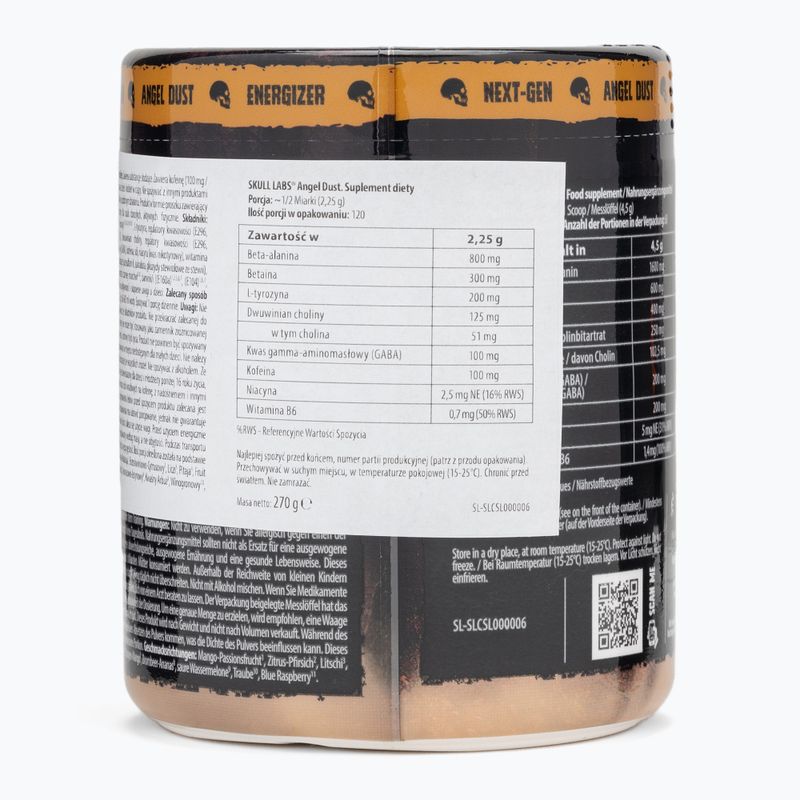Fitness Authority Skull Labs Ange Dust 270 g mango/lemon 2