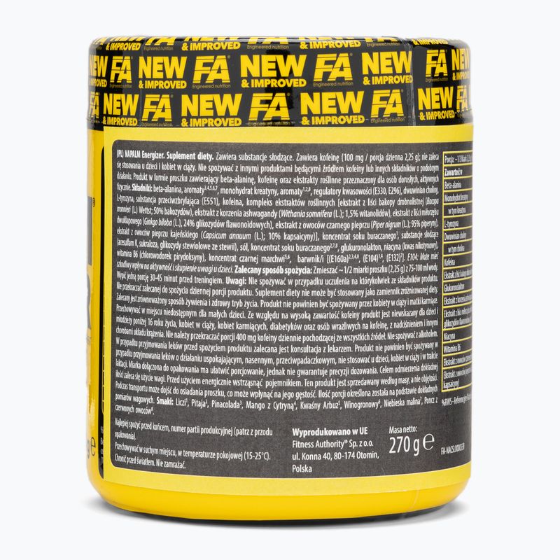 Fitness Authority Napalm Energizer 270 g red fruit punch 3