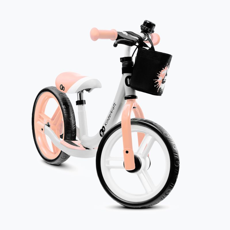 Dětské odrážedlo  Kinderkraft Space peach coral 3