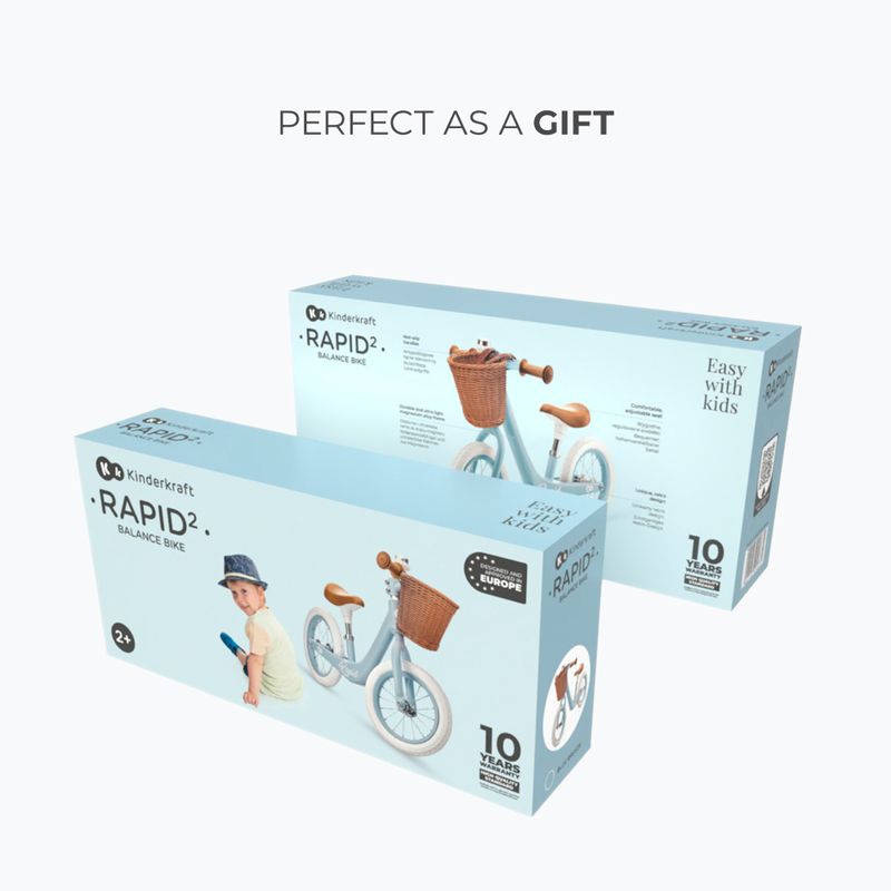 Dětské odrážedlo Kinderkraft  Rapid 2 blue breeze 16