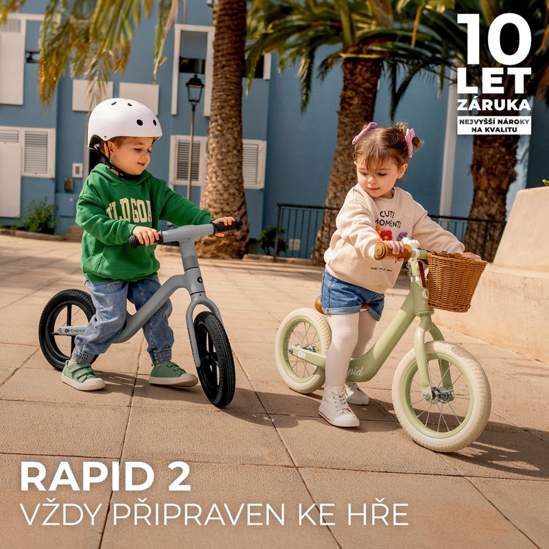 Dětské odrážedlo Kinderkraft  Rapid 2 blue breeze 23