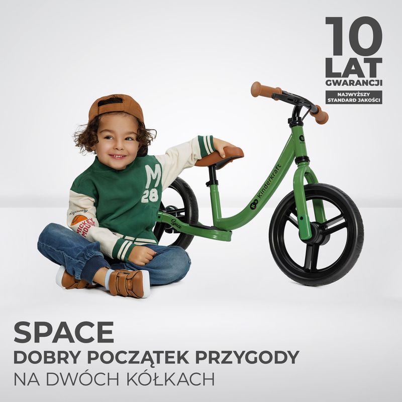 Kinderkraft cross-country kolo Space green 9