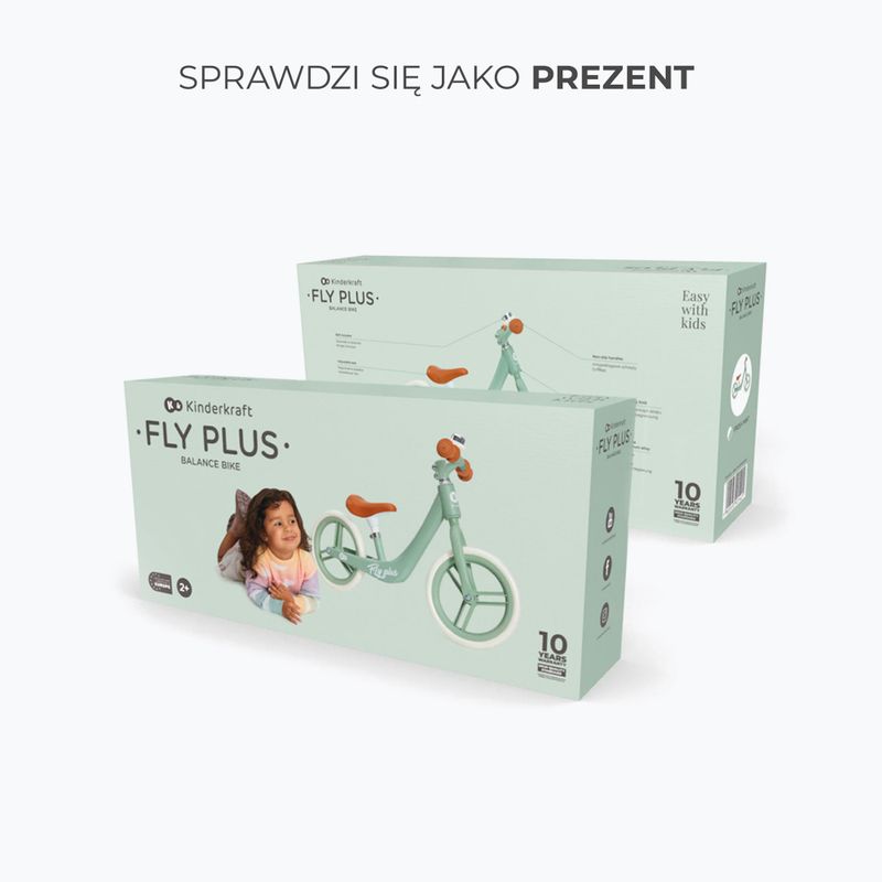 Odrážedlo Kinderkraft Fly Plus fresh mint 10