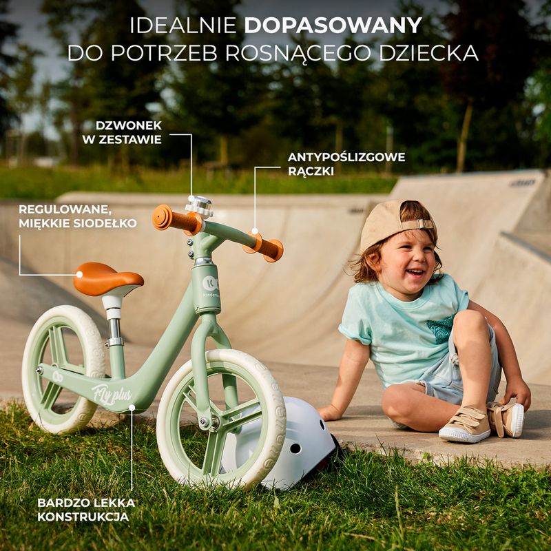 Odrážedlo Kinderkraft Fly Plus fresh mint 15