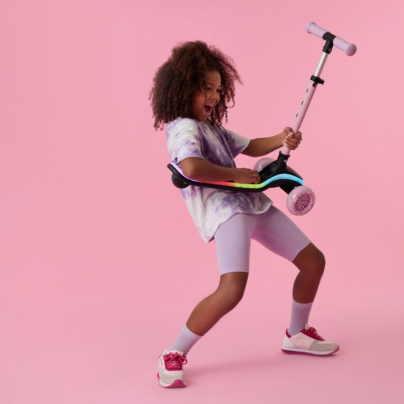 Dětská tříkolová koloběžka Kinderkraft Raket pink 10