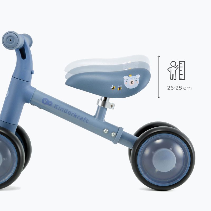 Odrážedlo Kinderkraft Cutie Flash blue 4