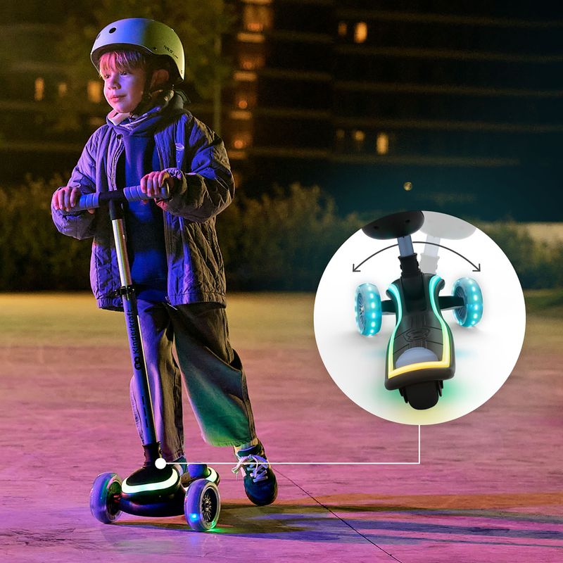 Dětská tříkolová koloběžka Kinderkraft Raket Up blue 13