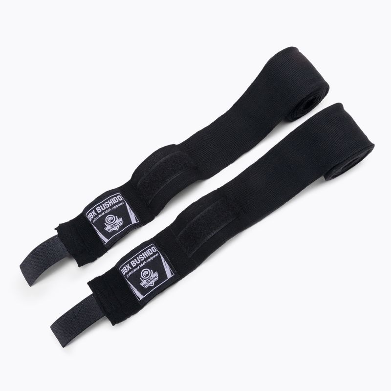 Boxerské bandáže Bushido černé ARH-100011-BLACK 2