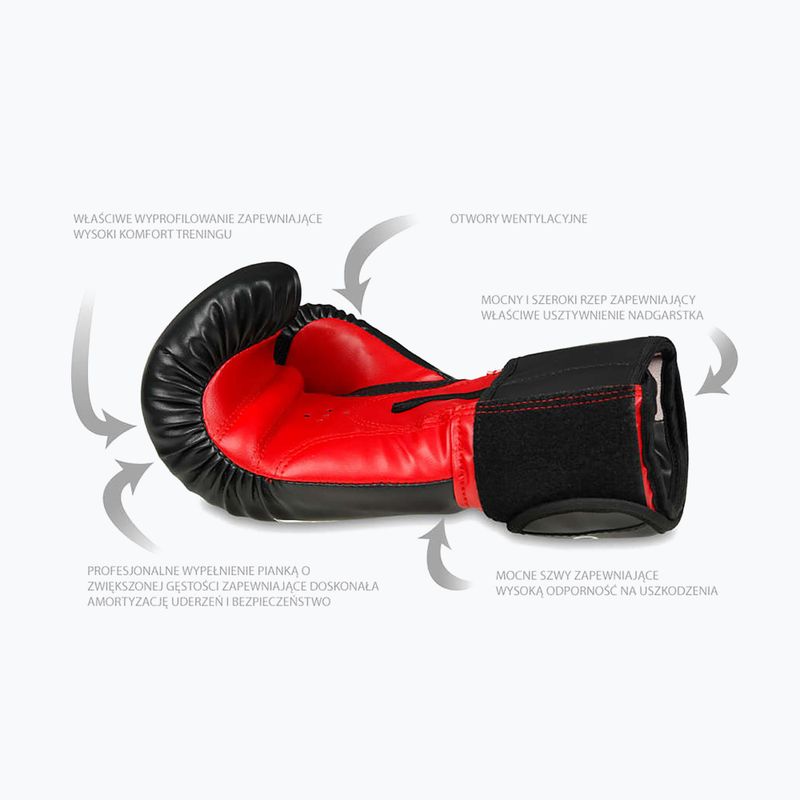 Boxerské rukavice DBX BUSHIDO ARB-407 černé 8