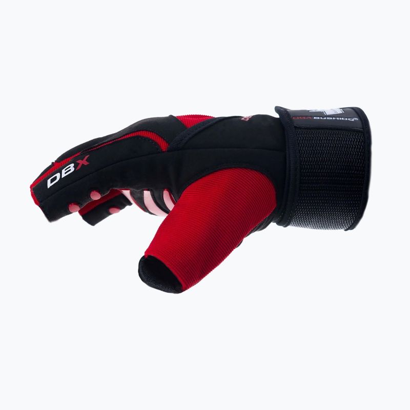 Tréninkoví rukavide se systémem grip DBX BUSHIDO nblack/red 4