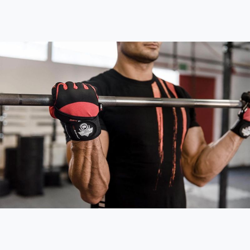 Tréninkoví rukavide se systémem grip DBX BUSHIDO nblack/red 10