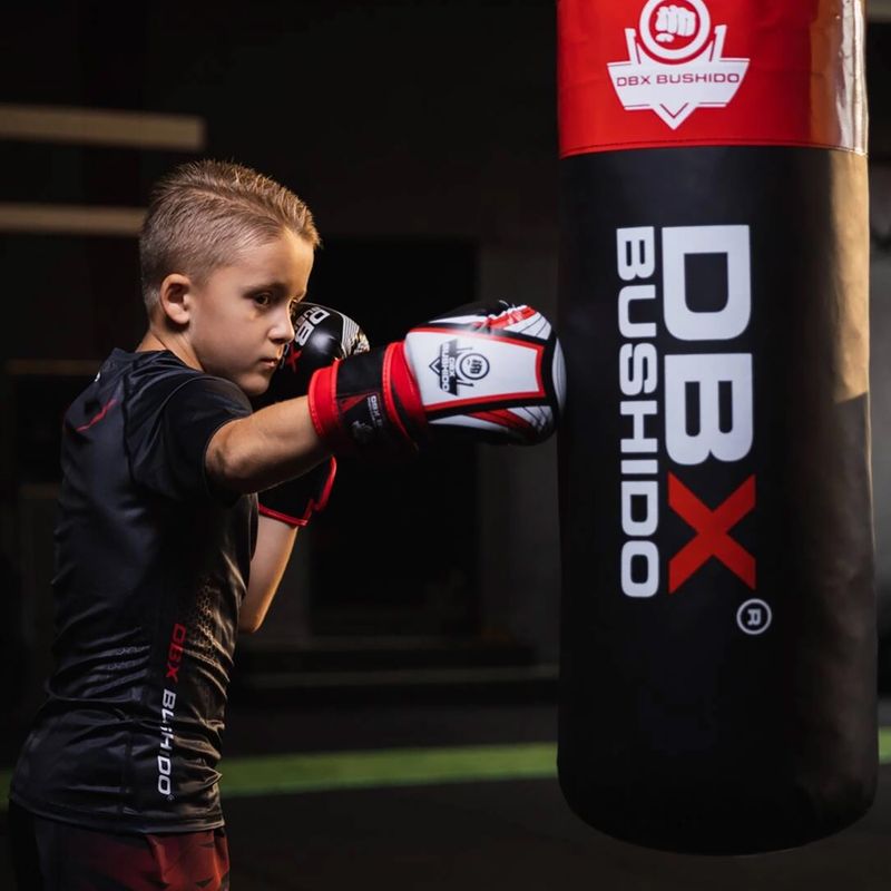 Dětský tréninkový vak DBX BUSHIDO Junior red 6