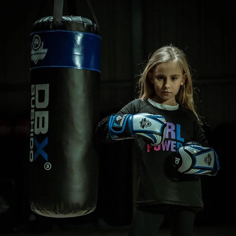 Dětský tréninkový vak DBX BUSHIDO Junior blue 8