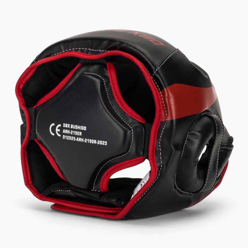 Boxerská přilba DBX BUSHIDO ARH-2190R black/red 6