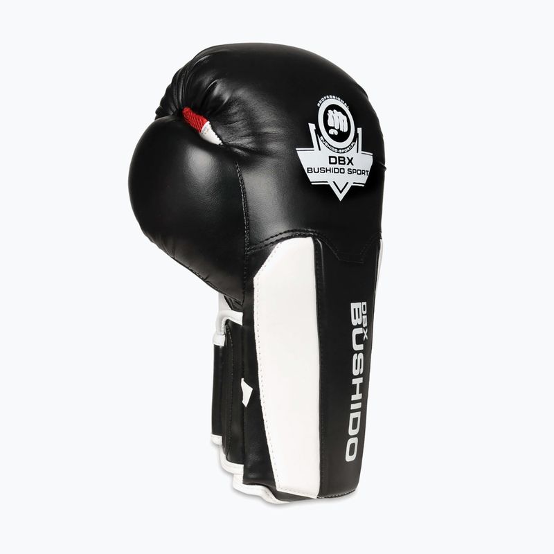 Boxerské rukavice BDX BUSHIDO B-3W černé/bílé 4