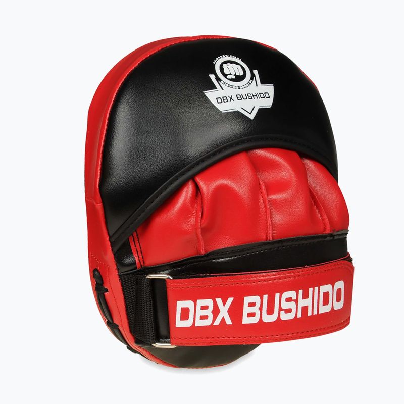 Tréninkové lapy pro trenéra DBX Bushido Mini 2 pcs. black/red/white 4