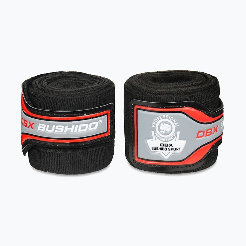 Boxerské bandáže Bushido černé ARH-100010a-BLACK 4
