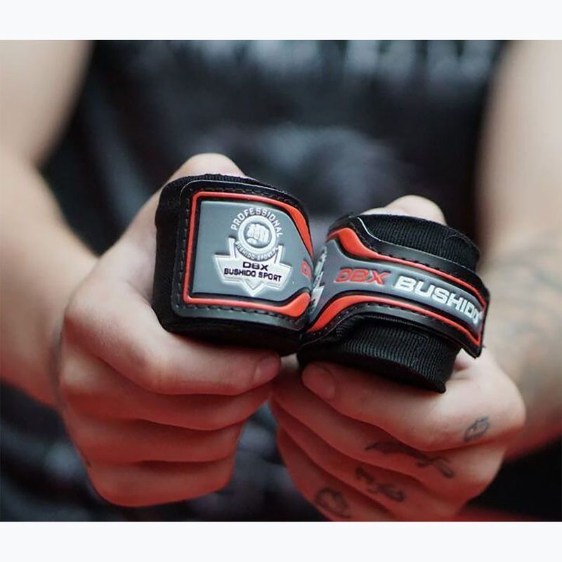 Boxerské bandáže Bushido černé ARH-100010a-BLACK 5