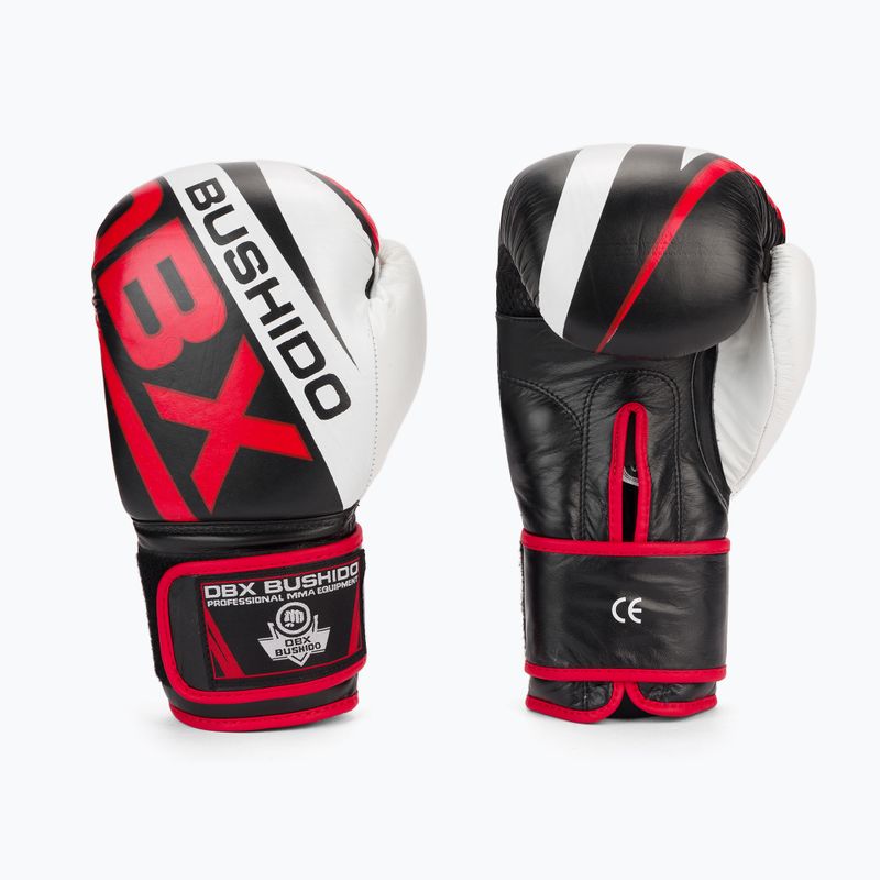 Boxerské rukavice Bushido Sparingové černé B-2v7-10oz 3