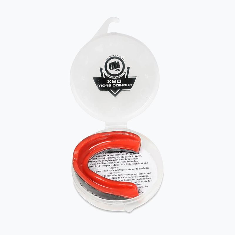 Chránič čelistí + krabička DBX BUSHIDO GelTech černo-červená Arm-100021 11