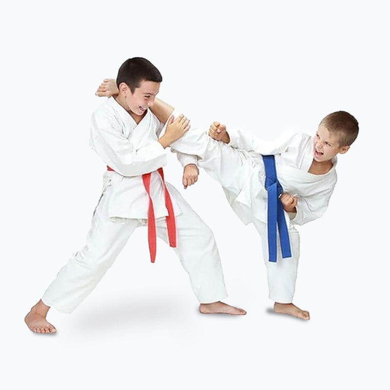 Dětský pásek Bushido karategi ARK-3102 bílý 7