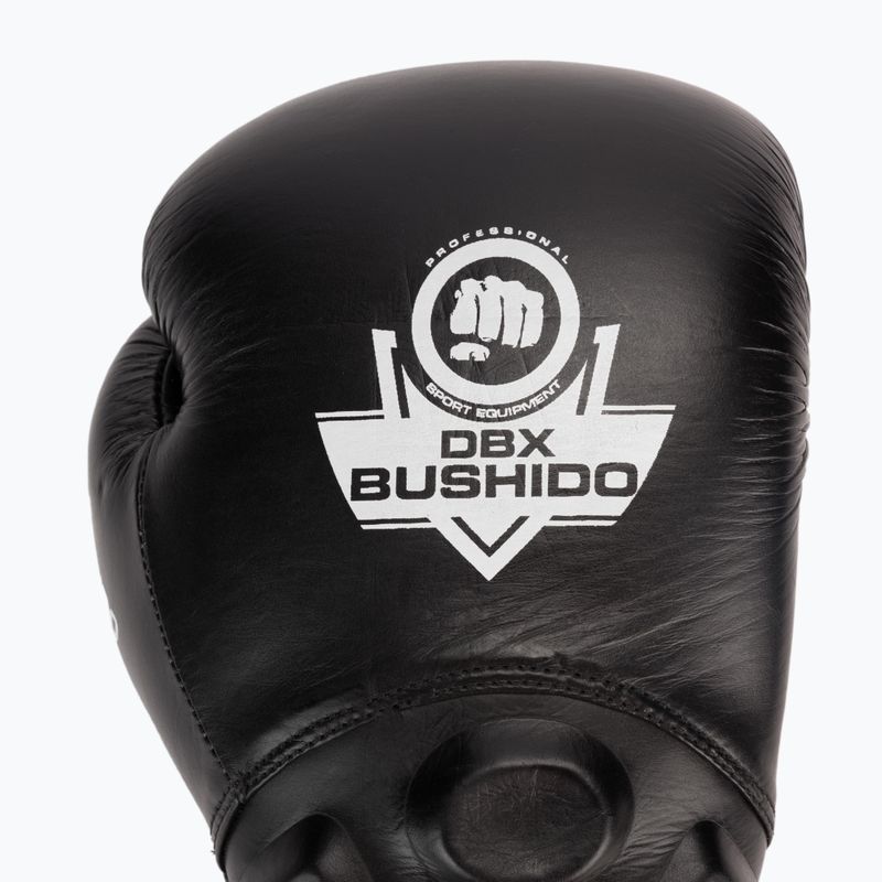 Boxerské rukavice Bushido se systémem ochrany zápěstí černé Bb2-12 oz 5
