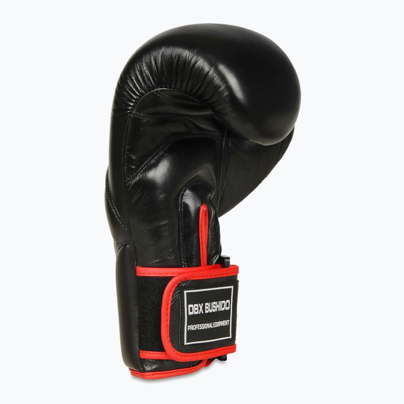 Boxerské rukavice Bushido se systémem ochrany zápěstí černé Bb2-12 oz 9