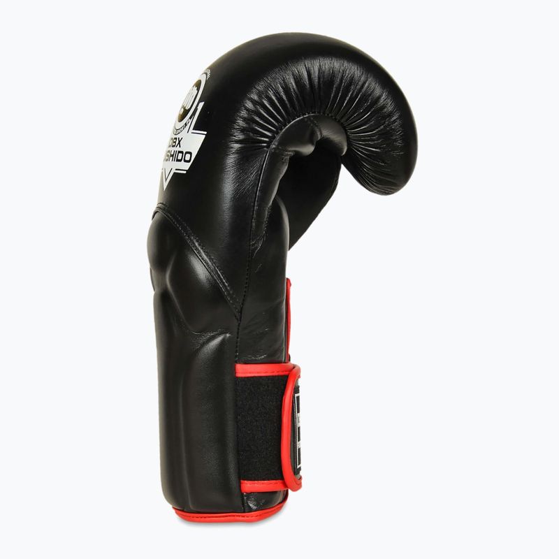 Boxerské rukavice Bushido se systémem ochrany zápěstí černé Bb2-12 oz 10