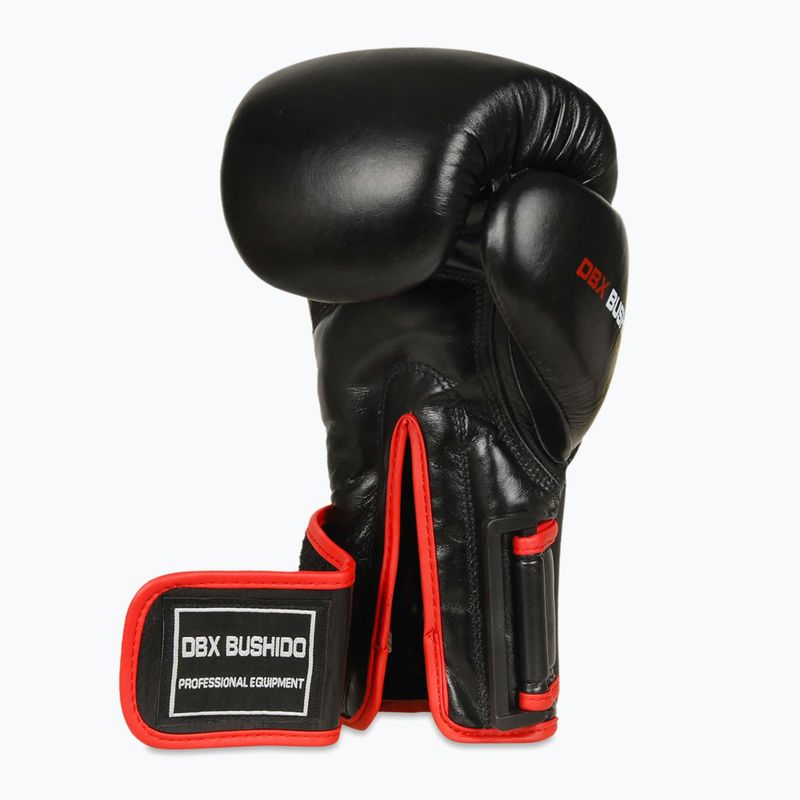 Boxerské rukavice Bushido se systémem ochrany zápěstí černé Bb2-12 oz 11