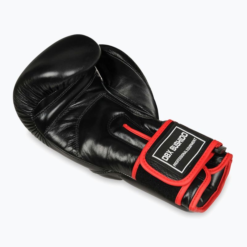 Boxerské rukavice Bushido se systémem ochrany zápěstí černé Bb2-12 oz 12