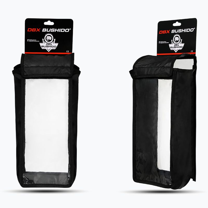 Boxerské rukavice Bushido se systémem ochrany zápěstí černé Bb2-12 oz 14