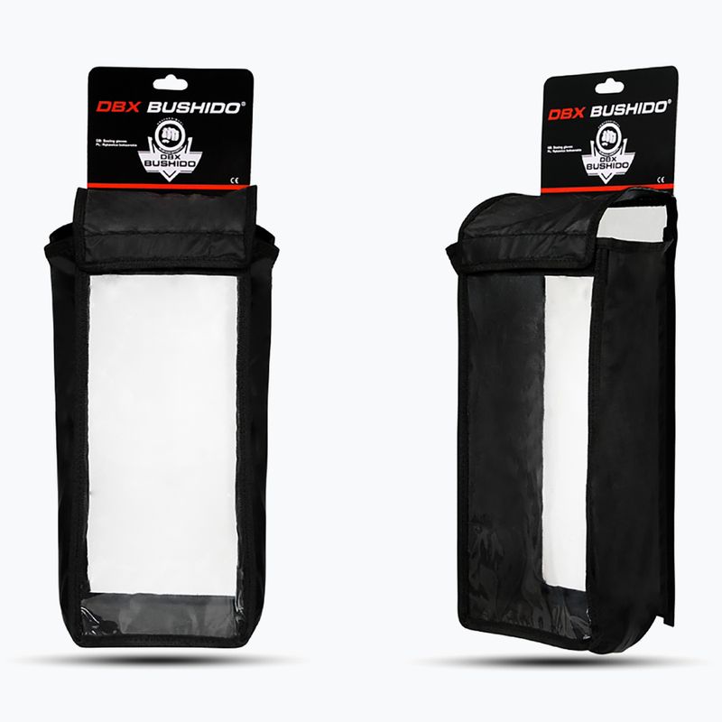 Boxerské rukavice Bushido se systémem ochrany zápěstí černé Bb4-12oz 11