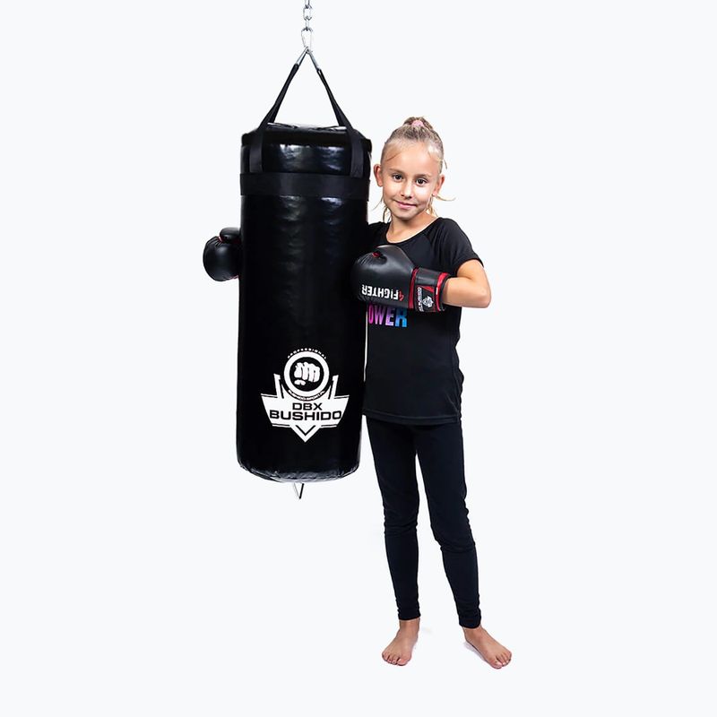 DBX BUSHIDO Junior 80p dětský boxovací pytel DBX-JUNIOR černý 7