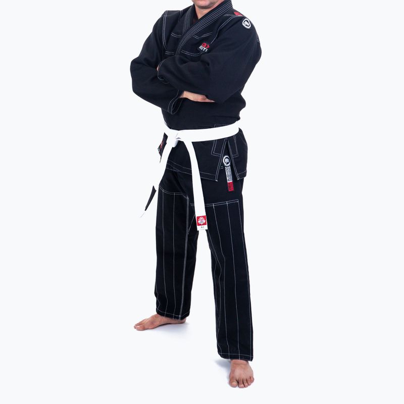 Bushido Gi Elite BJJ Training Kimono + opasek černý DBX-BJJ-2-A2 2