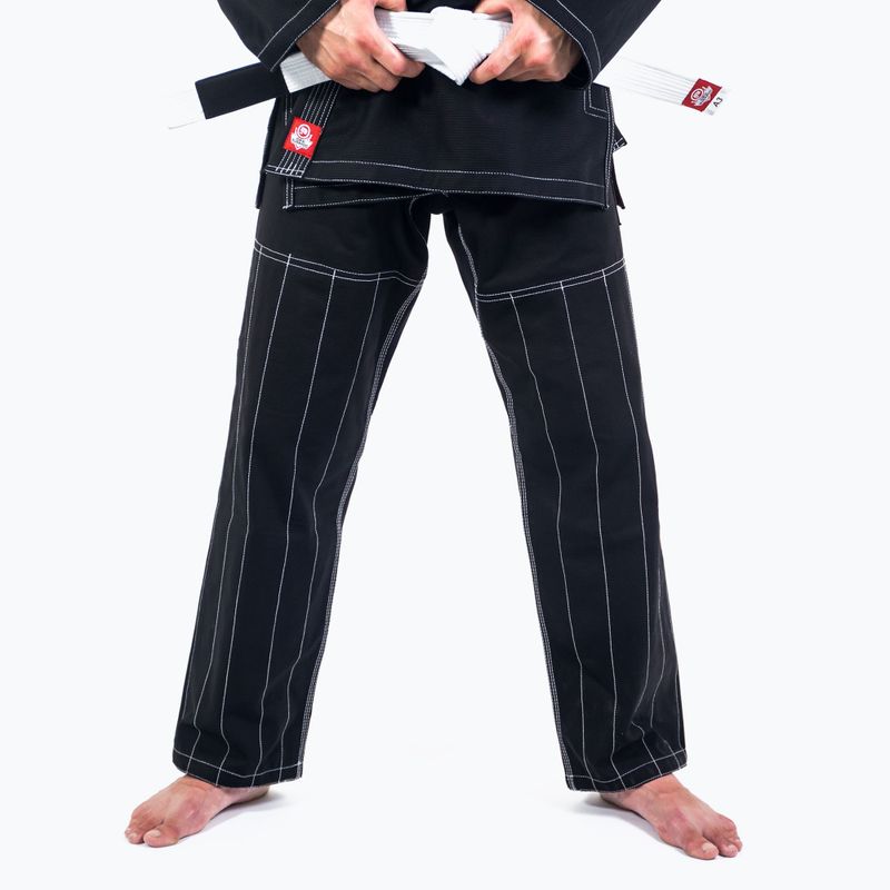 Bushido Gi Elite BJJ Training Kimono + opasek černý DBX-BJJ-2-A2 7