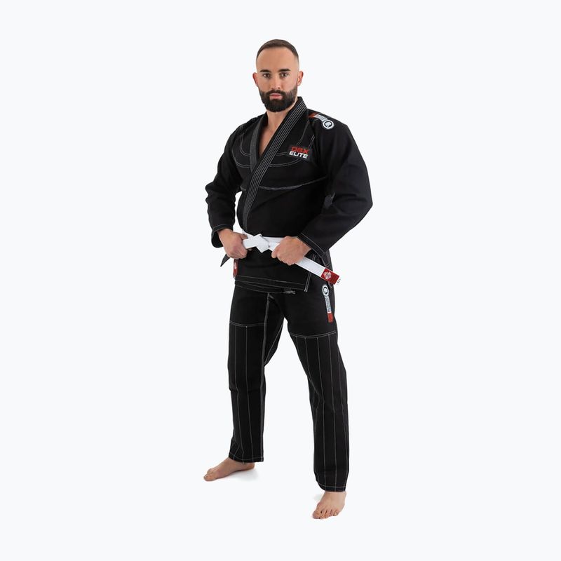 Bushido Gi Elite BJJ Training Kimono + opasek černý DBX-BJJ-2-A2 11