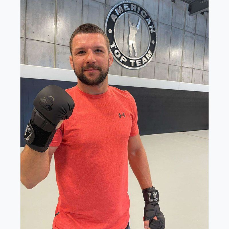 Grapplingové rukavice DBX BUSHIDO Master MMA black/gold 13