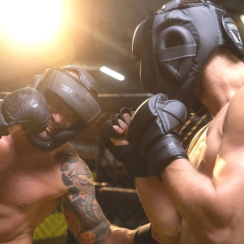 DBX BUSHIDO "Black Master" boxerská přilba černá 14