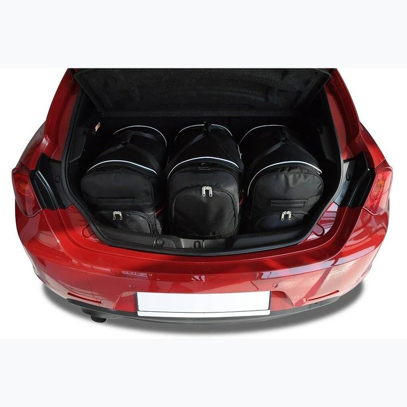 Sada tašek do zavazadlového prostoru auta  KJUST Alfa Romeo Giulietta Nuova 2010-2020 3 ks. black 14